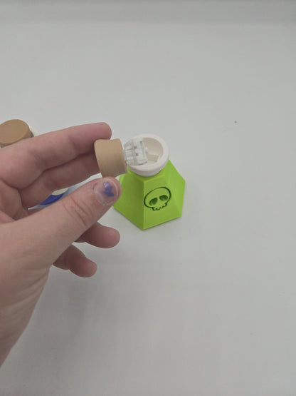Health Potion or Poison Bottle Mechanical Key Clicker 3D Print