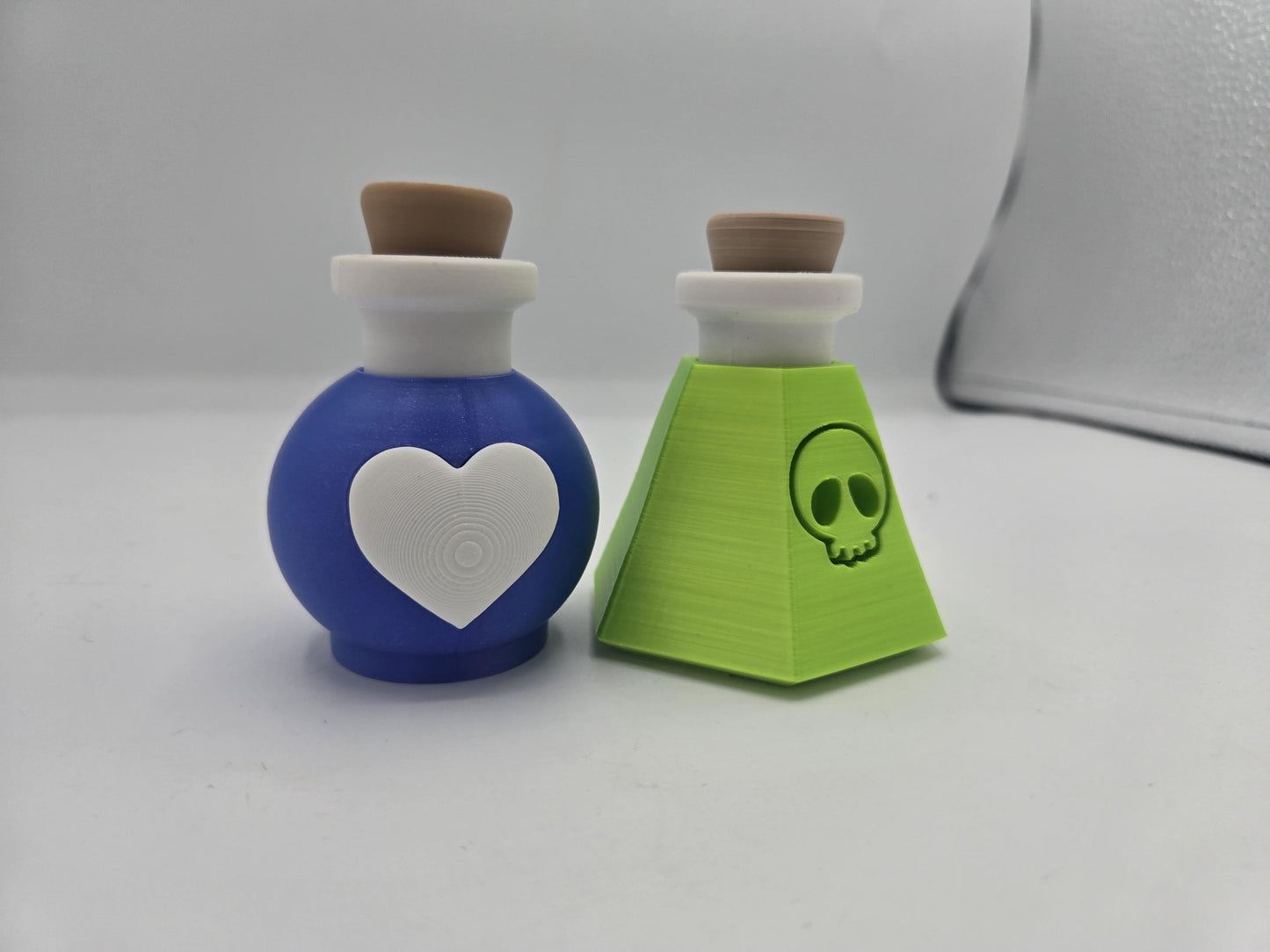 Health Potion or Poison Bottle Mechanical Key Clicker 3D Print