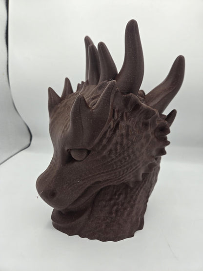 Dragon Bust Style Headset/Headphone Stand or Fantasy Home Decor 3D Print