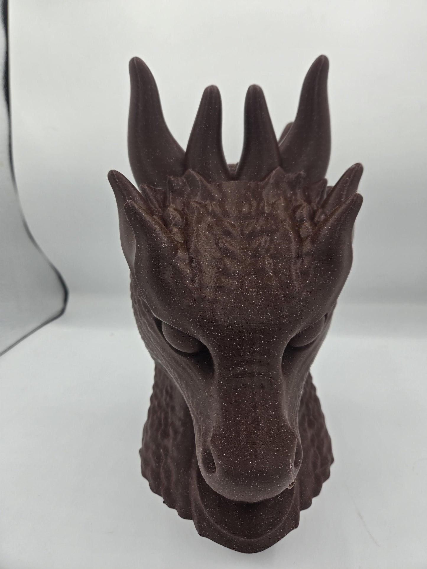 Dragon Bust Style Headset/Headphone Stand or Fantasy Home Decor 3D Print