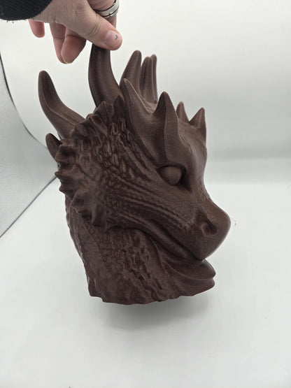 Dragon Bust Style Headset/Headphone Stand or Fantasy Home Decor 3D Print