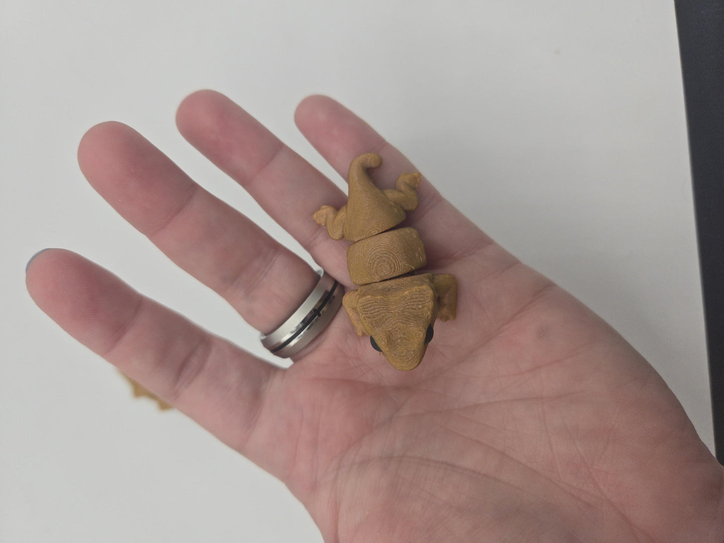 Tiny Simple Bearded Dragon Pocket Pal Articulated 3D Print