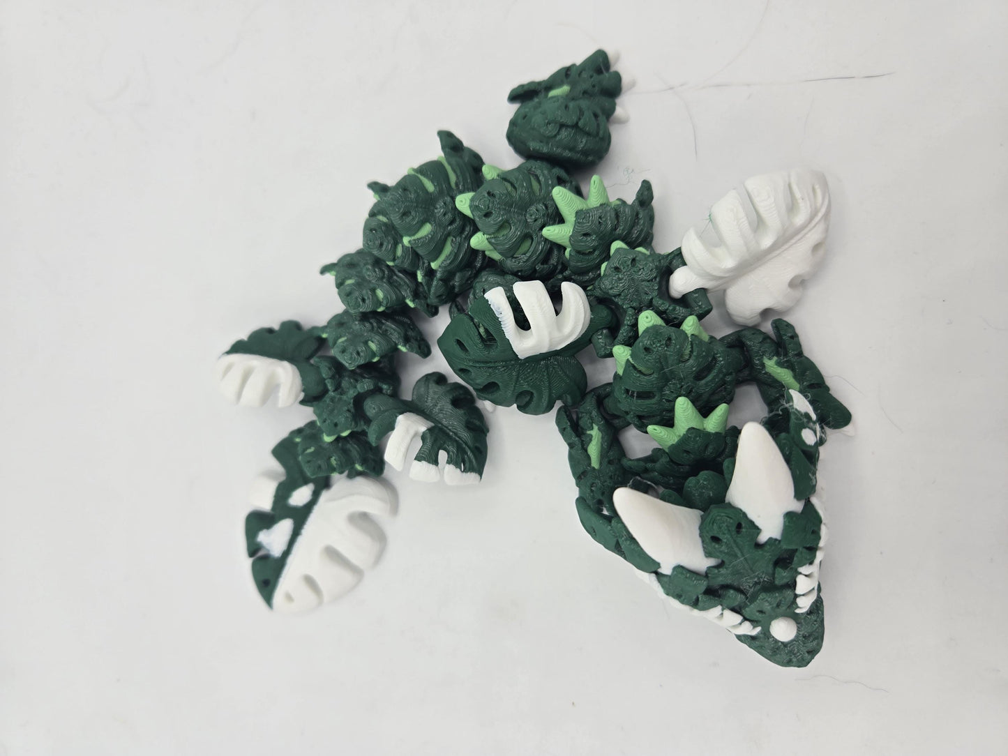 Monstera Plant Baby Dragon Articulated Flexi 3D Print