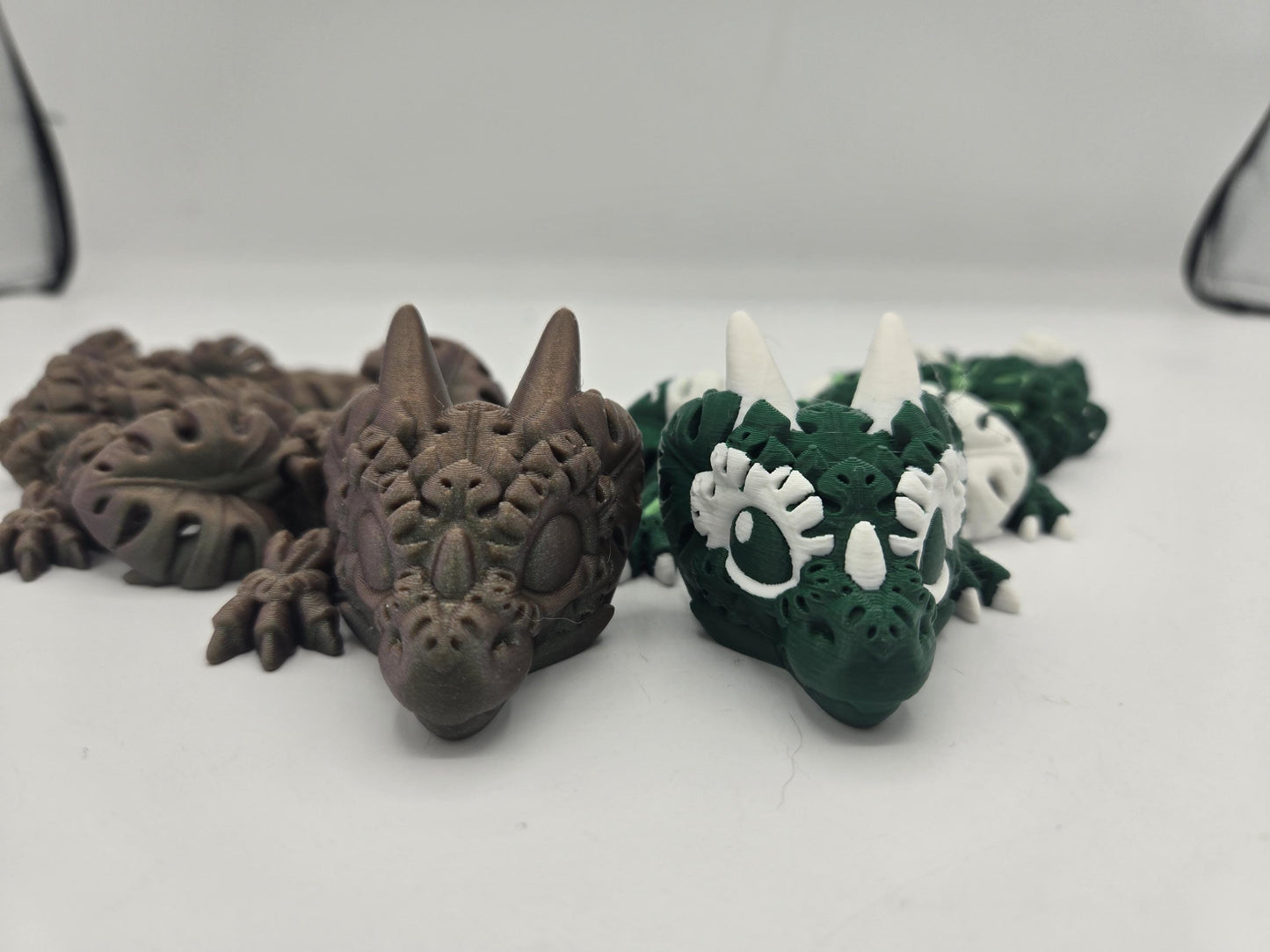 Monstera Plant Baby Dragon Articulated Flexi 3D Print