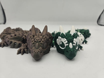 Monstera Plant Baby Dragon Articulated Flexi 3D Print