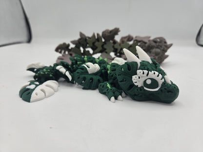 Monstera Plant Baby Dragon Articulated Flexi 3D Print