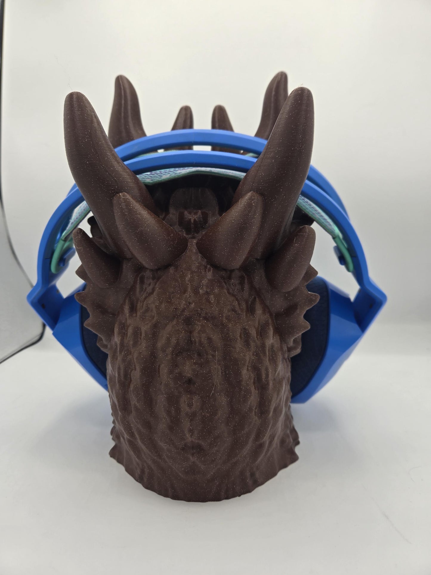 Dragon Bust Style Headset/Headphone Stand or Fantasy Home Decor 3D Print