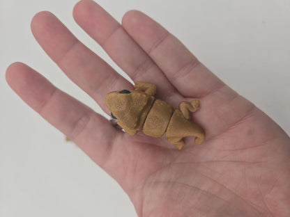 Tiny Simple Bearded Dragon Pocket Pal Articulated 3D Print