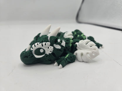 Monstera Plant Baby Dragon Articulated Flexi 3D Print