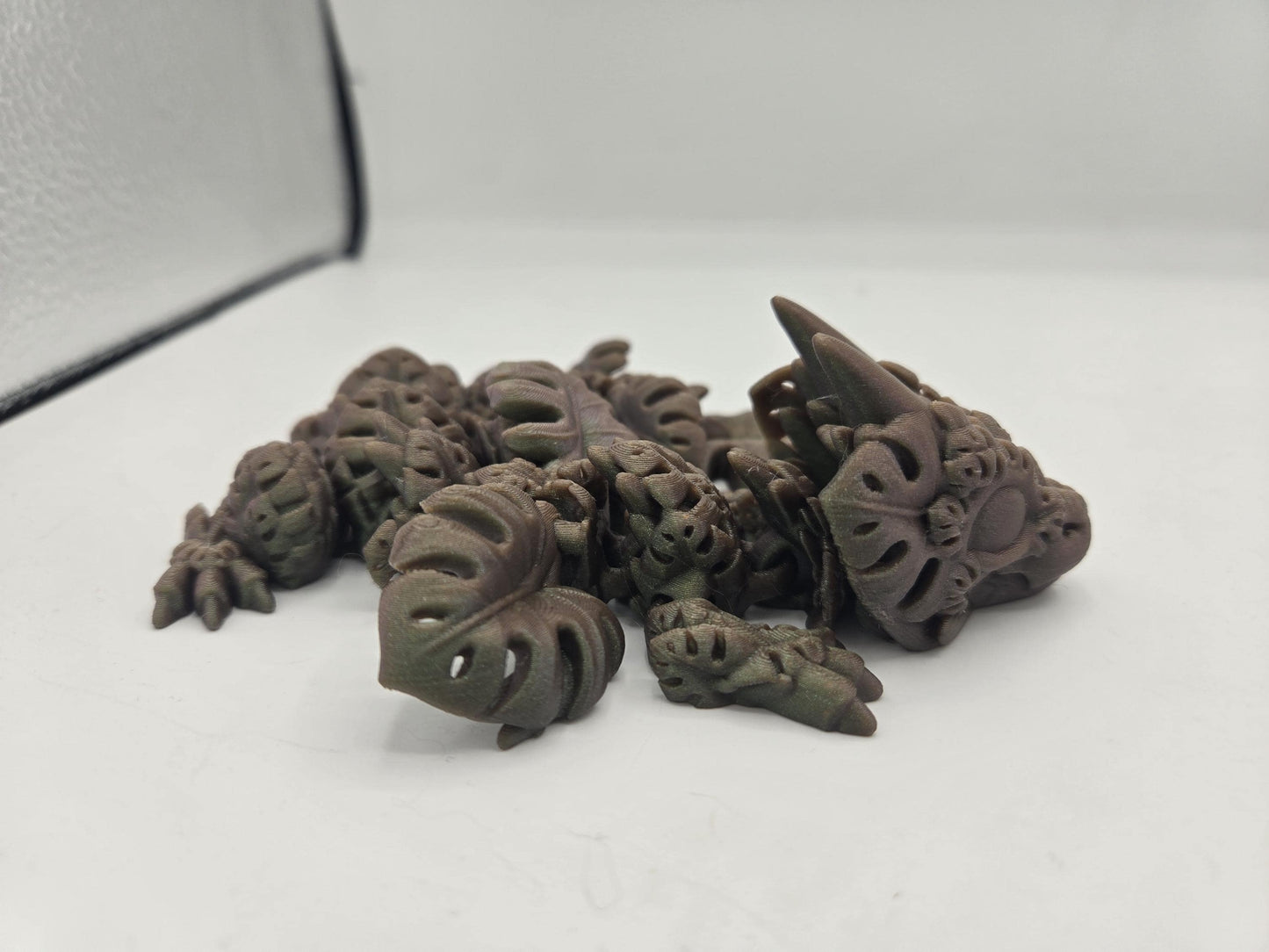 Monstera Plant Baby Dragon Articulated Flexi 3D Print