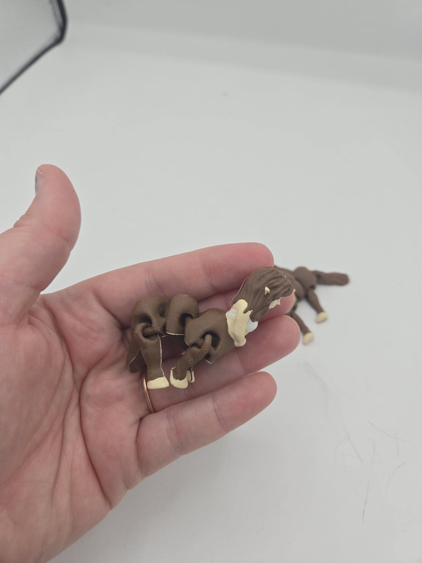 Tiny centaur flexi articulated 3D print view 7