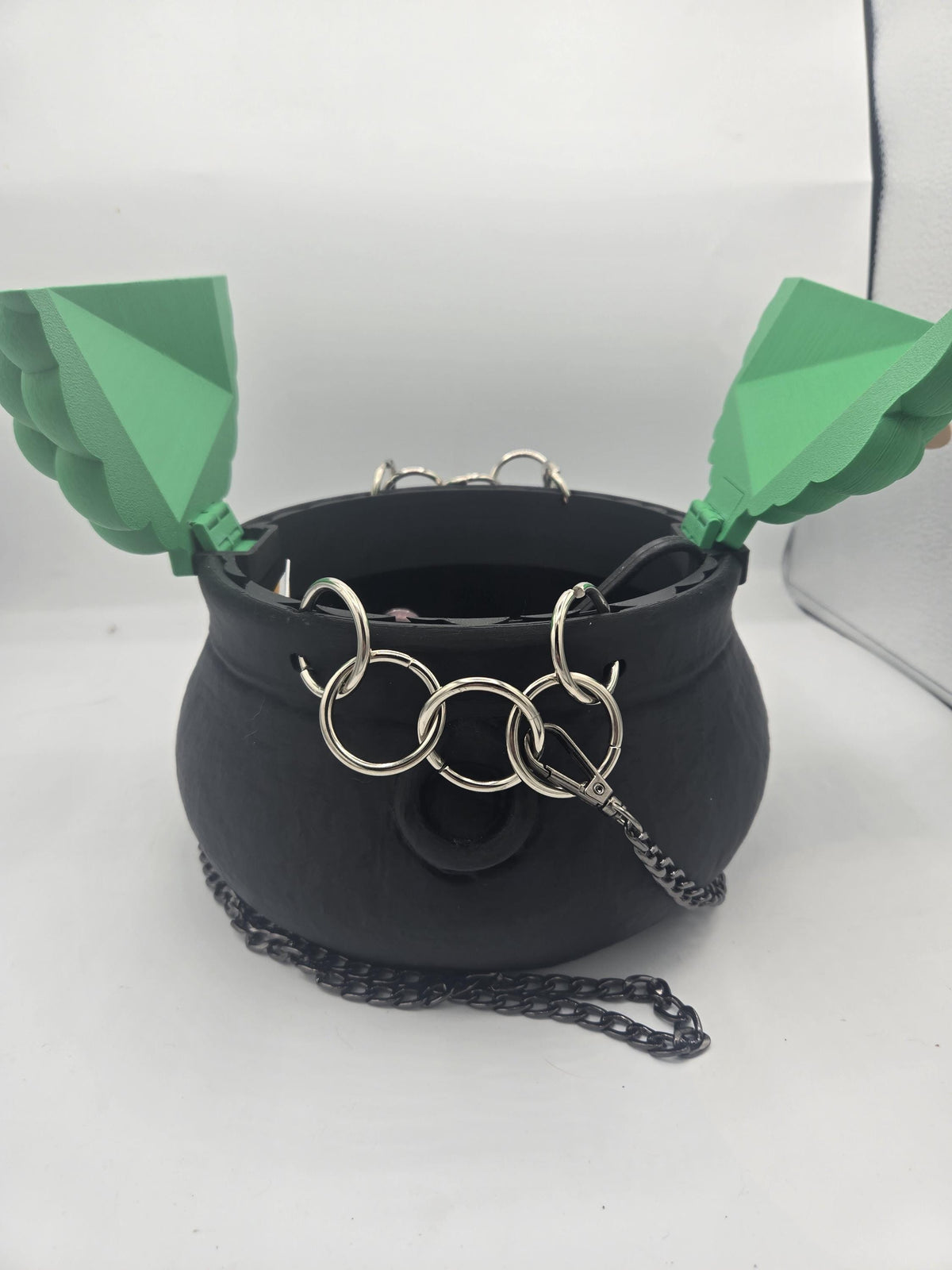 Cauldron Spooky Witch Halloween Purse 3D Print