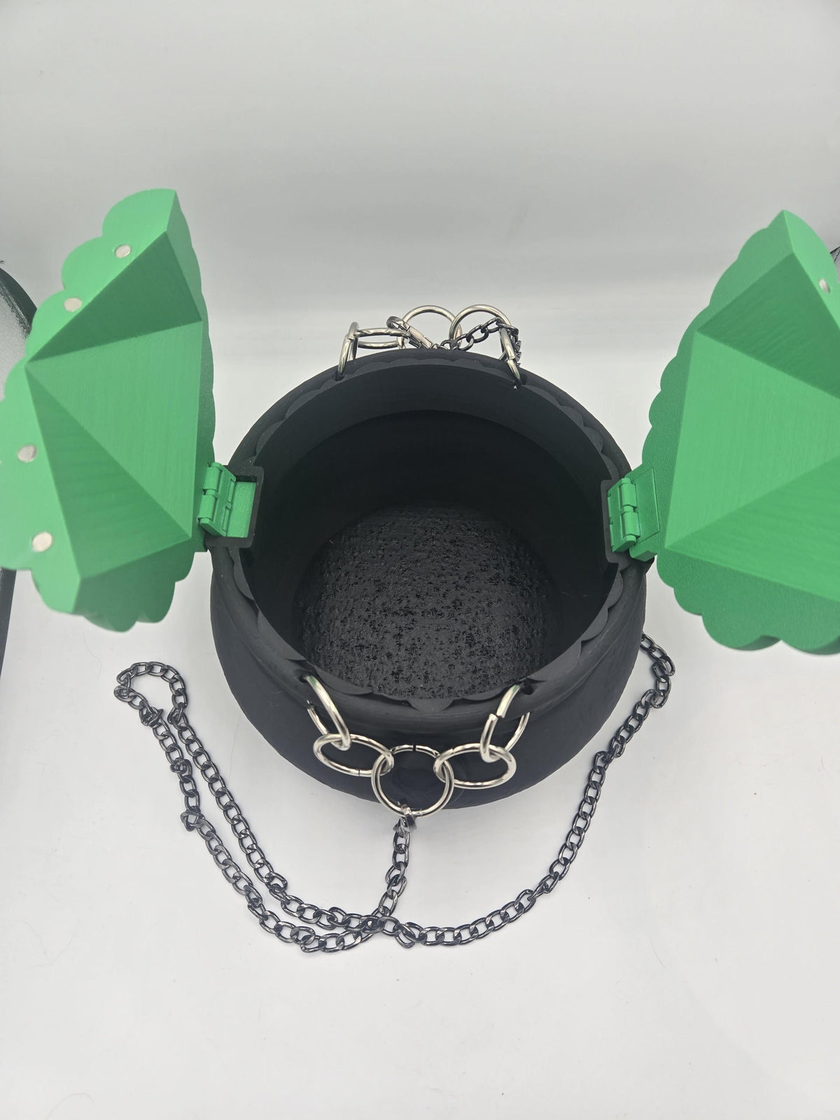 Cauldron Spooky Witch Halloween Purse 3D Print
