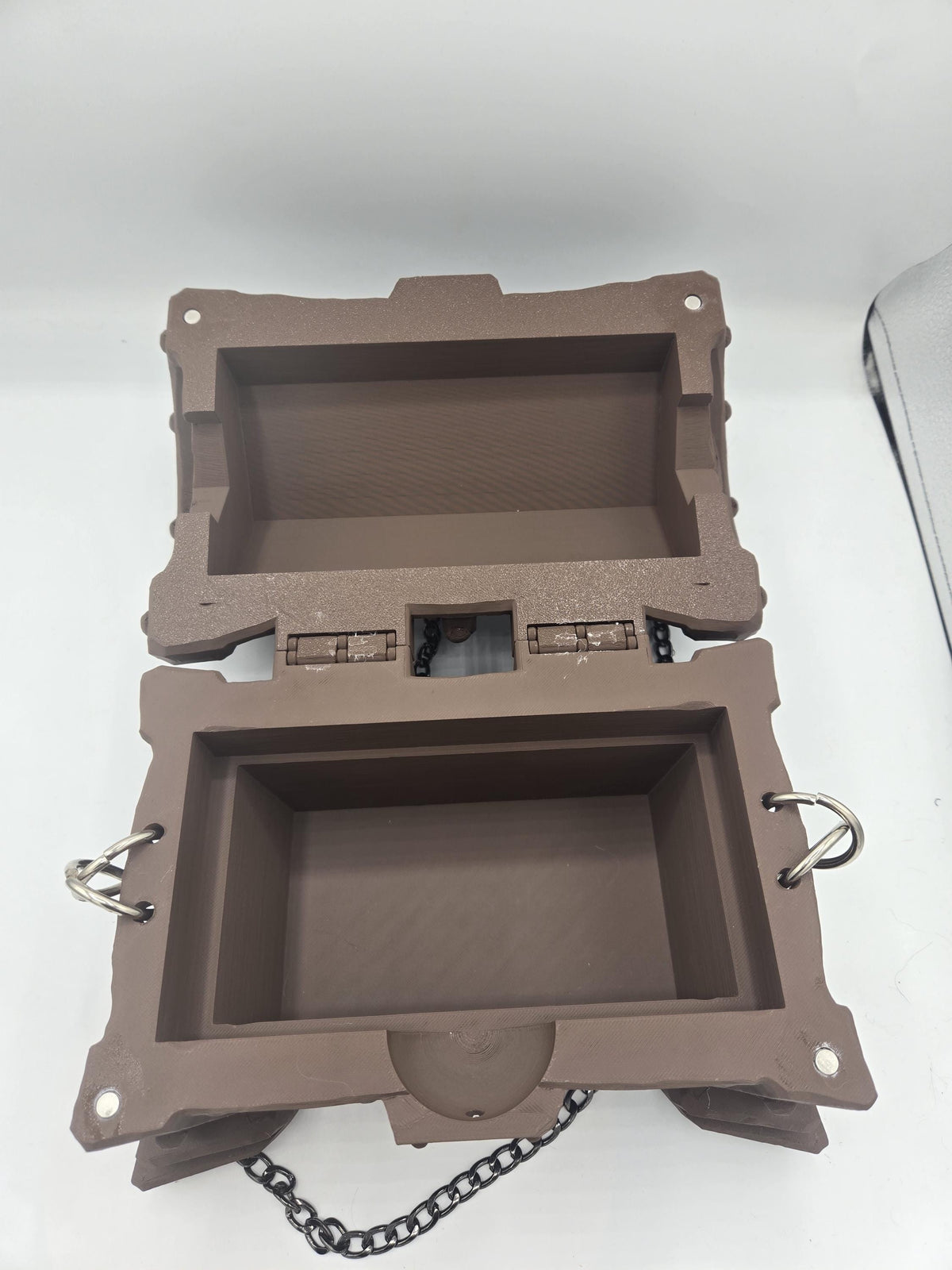 Mimic Treasure Chest Purse – Fantasy RPG Handbag, DnD Cosplay Bag, 3D Printed Accessory