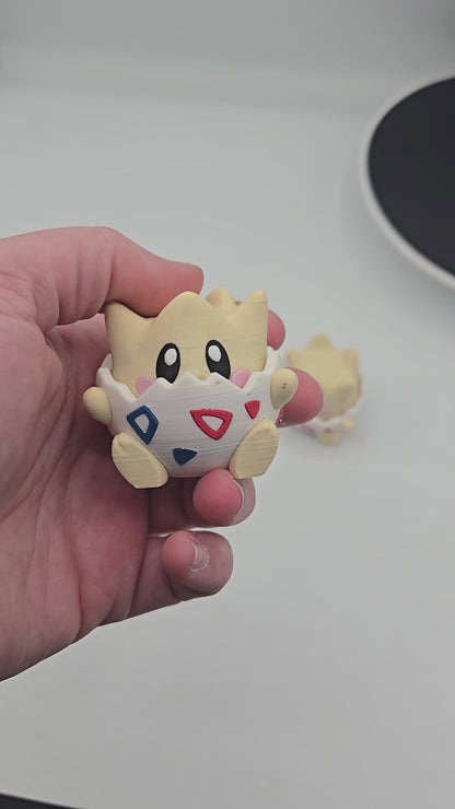 Togepi Pokémon-Themed Mechanical Key Switch Clicker Fidget – 3D Print